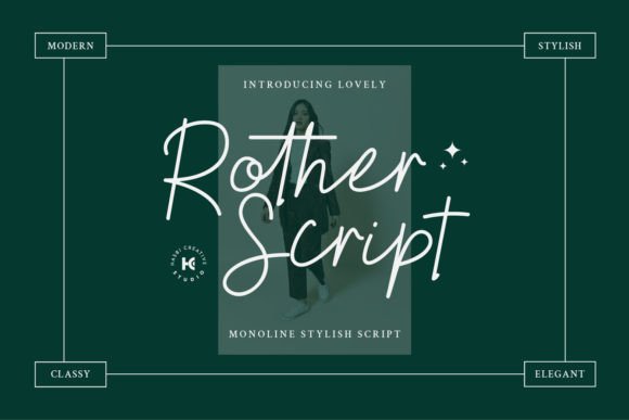 Adding a Personal Touch with Rother Script Font