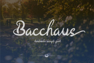 Bacchaus Script: The Handwritten Touch Your Brand Needs