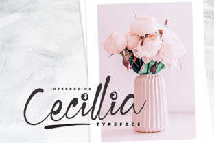 Cecilia Script: A Handwritten Typeface for Luxurious Designs