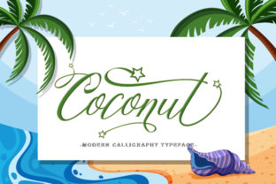 Coconut Script: A Modern Calligraphy Font for Every Project
