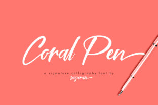 Coral Pen Script: A Fresh Take on Elegant Handwritten Type