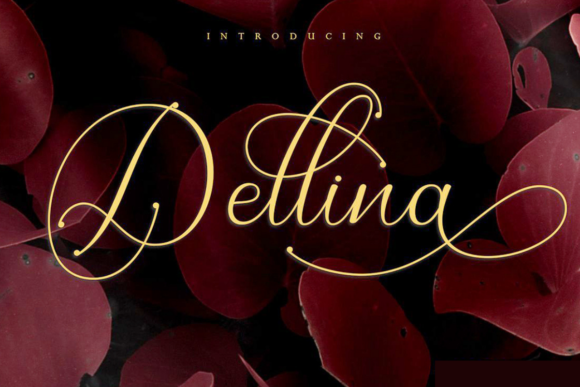 Dellina Script: Where Luxury Meets the Personal Touch