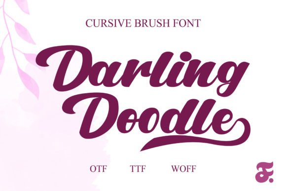 Discover the Whimsical Charm of Darling Doodle Script