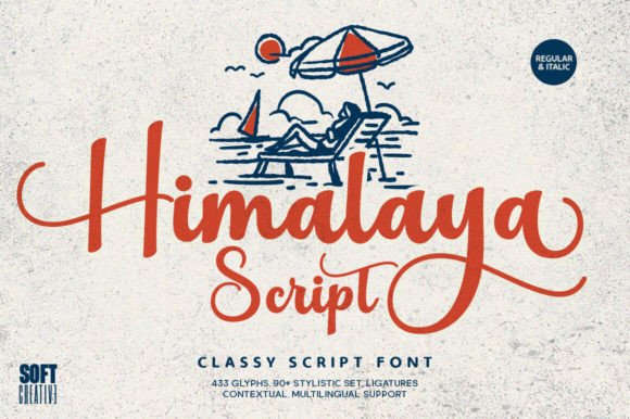 Himalaya Script: The Nostalgic Calligraphy for Modern Brands