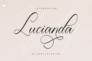 Lucianda Script: Adding a Luxurious Touch to Modern Design