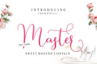 Master Script: A Romantic Typeface for Distinctive Branding