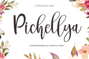 Pichellya Script: The Hand-Drawn Font with Modern Appeal