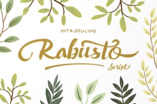 Rabusto Script: A Sweet and Lovely Typeface for Your Creative Projects