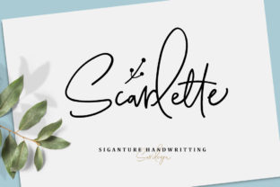 Scarlette Script: The Handwritten Font That Brings Your Brand to Life