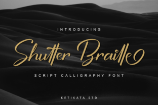 Shutter Braille Script: A Fresh Take on Modern Calligraphy