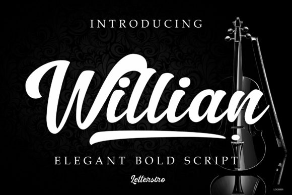 Willian Script: A Bold Script Font for Modern Brands
