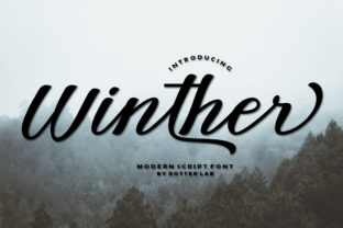 Winther Script: A Bold Brush Font for Authentic Design